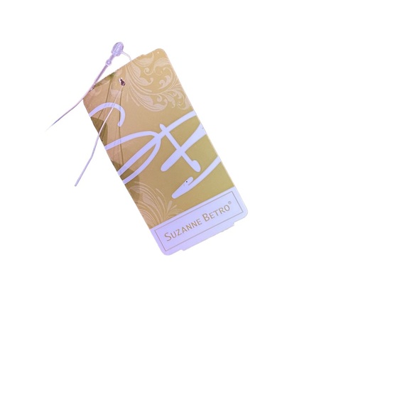 SUSANNE BETRO NWT BUTTON DETAIL HIGH WAISTER LEGGING PANT BLUE SIZE L - Picture 14 of 14